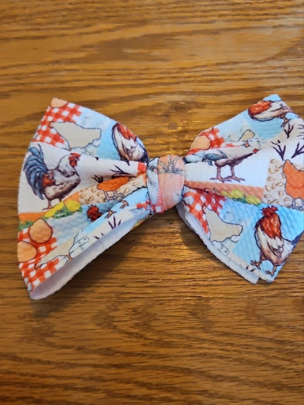 Farm Animal Bows On Clips